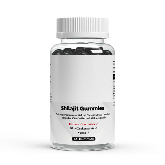 GrindMode Gear Shilajit Gummies + Vitamin C,B6, B12 - 60 Stk.